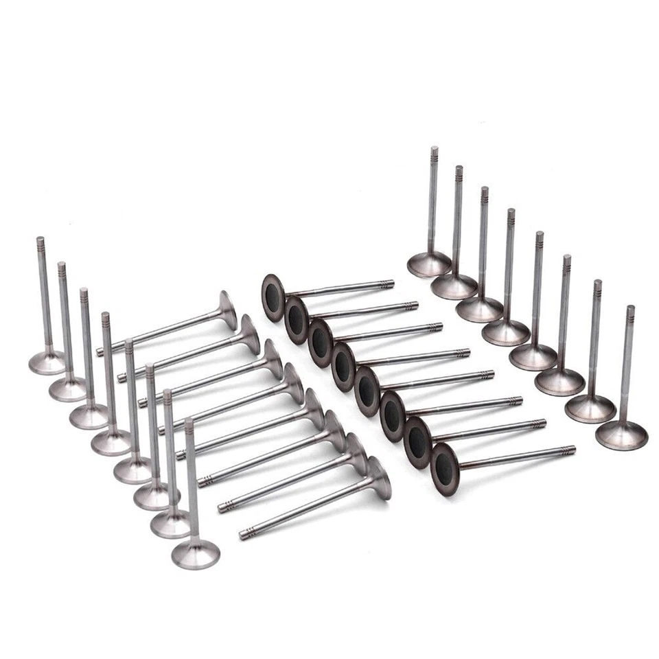 Válvulas de escape de admisión de motor para Porsche Cayenne Panamera Turbo S 4.8T 92A 970 Foto 3 de 4