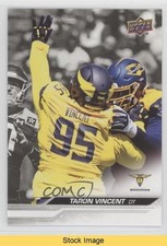 2024 Upper Deck UFL White Taron Vincent #48 READ 17iz