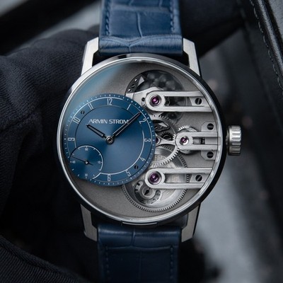 Armin Strom Gravity Equal Force UNWORN 8/2025 Manufacture Edition Blue 41 Watch