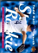 1995 Upper Deck Todd Hollandsworth Star Rookie RC #224 MLB Baseball Dodgers Card. rookie card picture