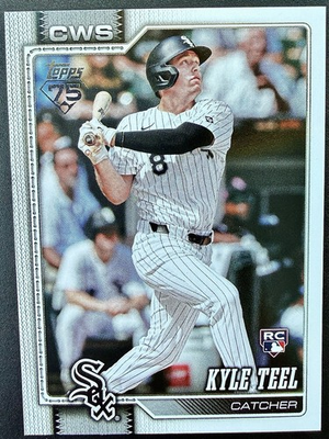 #ad 2026 Topps Series 1 Kyle Teel #201 RC White Sox $1.50