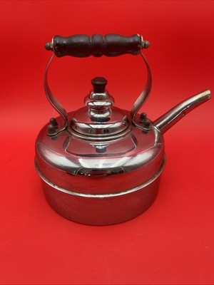 Vintage Simplex Patent Kettle Solid Copper 400709-402190 Made in England