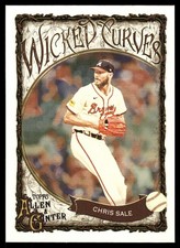 Chris Sale 2025 Topps Allen & Ginter #WC-16 Braves Insert ? SEE SCAN! FREE SHIP