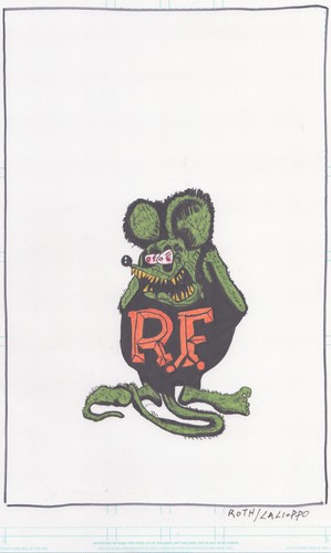 RAT FINK COLOR PINUP II~ANTHONY CACIOPPO~NEW ART!