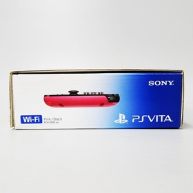SONY PlayStation PS Vita PCH-2000 ZA15 Pink Black Console Wi-Fi model Japan NEW