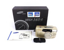 Samsung Vega 140s 35mm Point & Shoot Film Camera Boxed With Shutter Remote