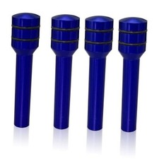 Lainloy 4pcs Car Door Lock Knobs Safety Auto Inner Door Pull Pins Blue Lainloy 4pcs Car Door Lock Knobs Safety Auto Inner Door Pull Pins Blue