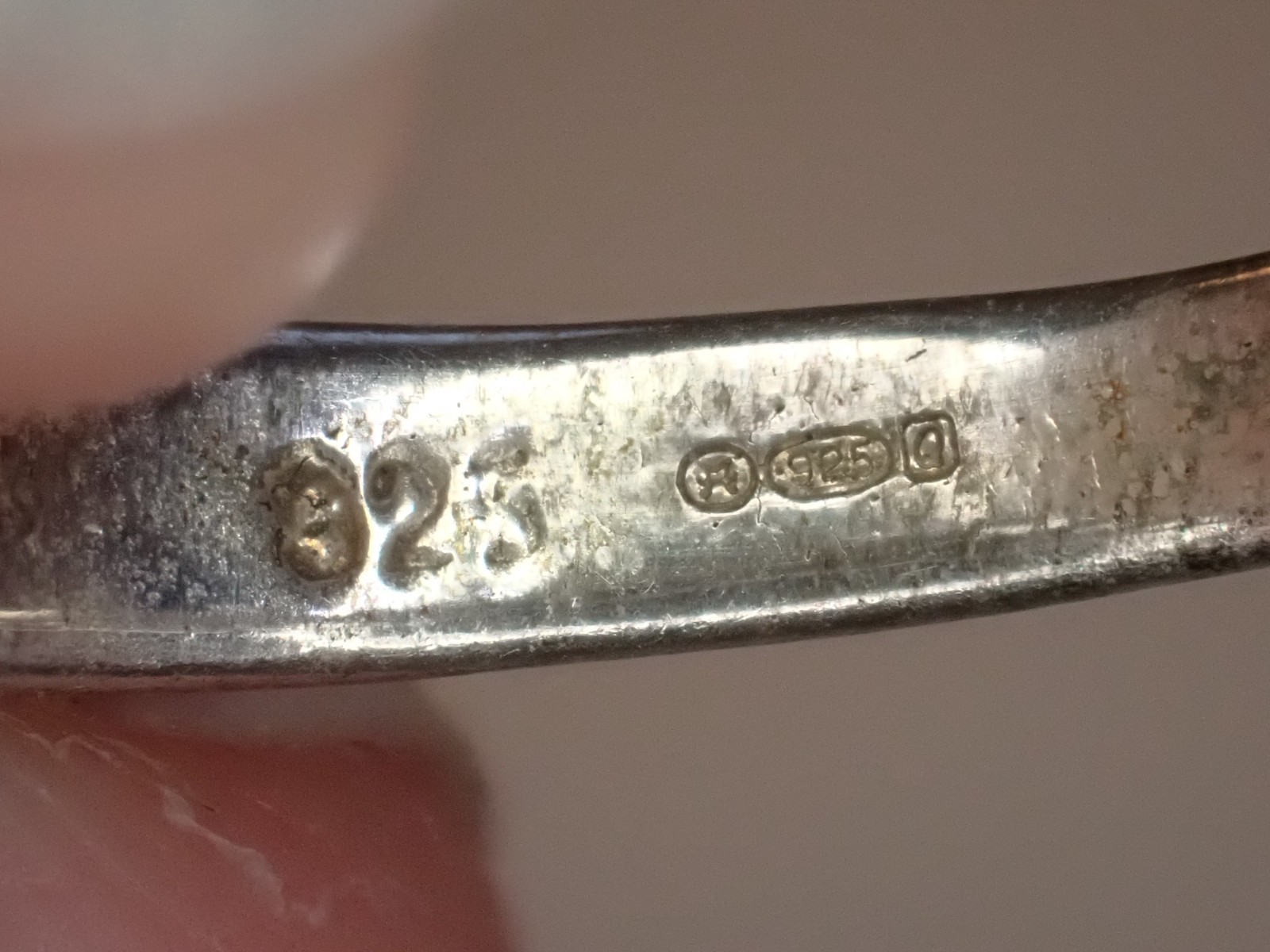 Five Silver rings - image 6