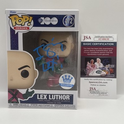 Jesse Eisenberg Lex Luthor Batman Vs Superman Signed Funko Pop JSA COA AUTOGRAPH