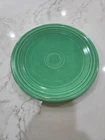 Vintage Original Green Fiesta Ware Dinner Plate 9.25"