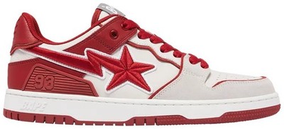 A Bathing Ape BAPE Sk8 Sta #5 Red for sale | eBay