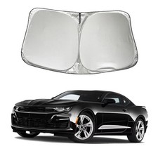 Car Windshield Sun Shade Sunshade Compatible with Chevy/Chevrolet Camaro SS ZL