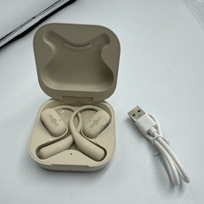 Shokz OpenFit Open-Ear Bluetooth True Wireless Earbuds - Beige T910 Tested