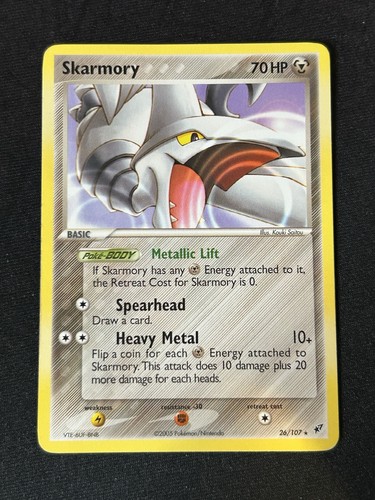 2005 Pokemon EX Deoxys Skarmory 26/107 Regular