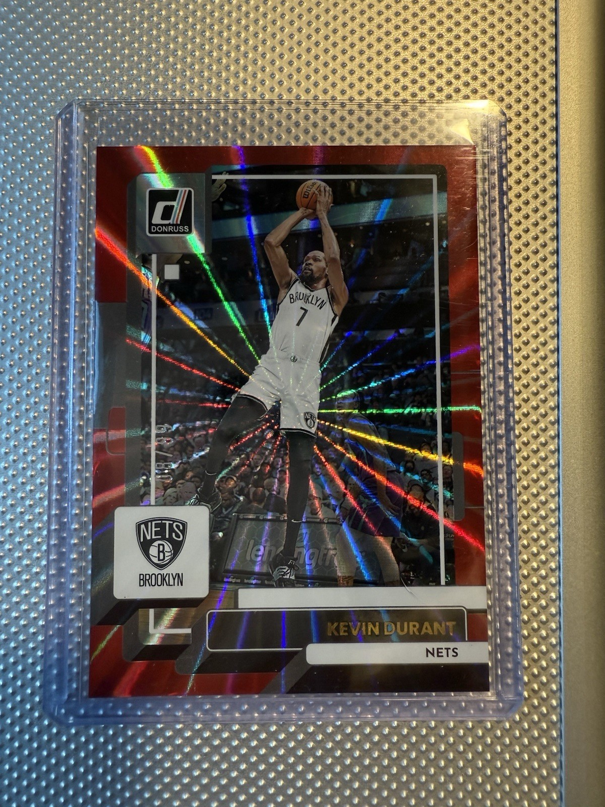 2022-23 Panini Donruss - Kevin Durant #6 Holo Red Laser /99