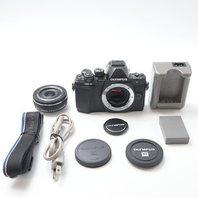 OLYMPUS OM-D E-M10 Mark II 14-42mm EZ Lens Kit Black Working