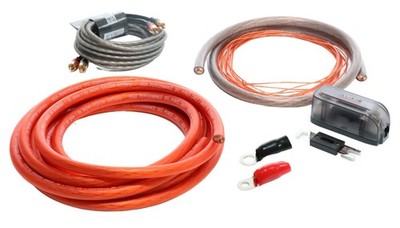 Audio System  50mm² OFC Kabelsatz Montagesatz  für Verstärkeranschluss  2 Kanal