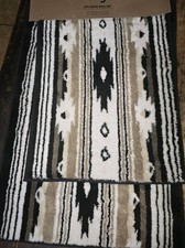 Wrangler Coyote Sands Beige 2pc Bath Rug Set NEW NWT
