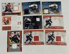 (9) Keith Primeau Philadelphia Flyers Relic Memorabilia Jersey NHL Hockey Cards