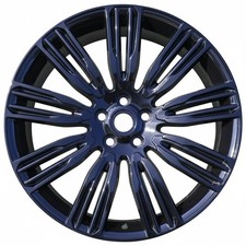 22 Range Rover Wheel Rim Factory Oem 2018-2020 72328 Machined Black