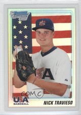 2010 Bowman Draft Chrome Draft Picks Refractor Nick Travieso #BDPP110 0a1