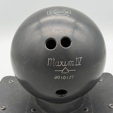 Ebonite Maxim IV 14.8lb Plastic Polyester Spare Bowling Ball Black