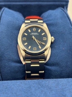 Rolex Oyster Perpetual 31MM Blue Dial Oyster Bracelet (77080)