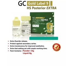 GC Fuji 9 Extra Posterior Restorative Large Pack Glass Ionomer Dental Cement