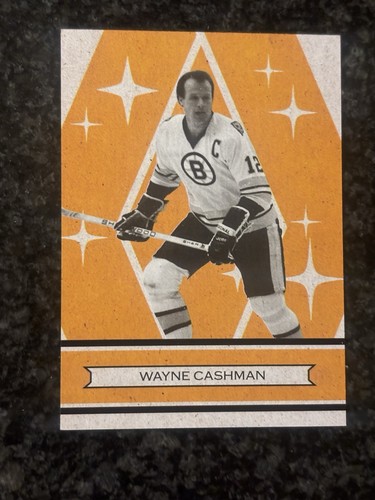 Wayne Cashman 2023-24 Upper Deck Boston Bruins Centennial Retro Variant #37 - Picture 1 of 2