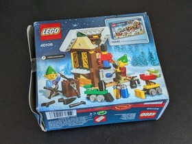 🎅 LEGO 40274 SANTA & Mrs. Claus & LEGO 40106 Elves TOY WORKSHOP NEW SEALED 🎅