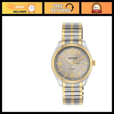 Men's Day-Date Function Expansion Band Watch - Stylish, Durable, Water-Resistant