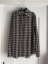 PRADA FW2012 12AW Pistol Print Shirt Runway Archive #QY8KXZ