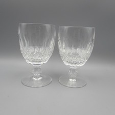 Waterford Irish Cut Crystal COLLEEN Water Goblets - Set of Two