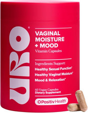 URO Vaginal Moisture  Mood   Formulated to Support Vaginal Moisture, Mood  Rel