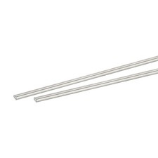 Titane Rond Tige, Semi-dur TC4 Titane Barre pour Main Outils 3 x200mm Kit 2