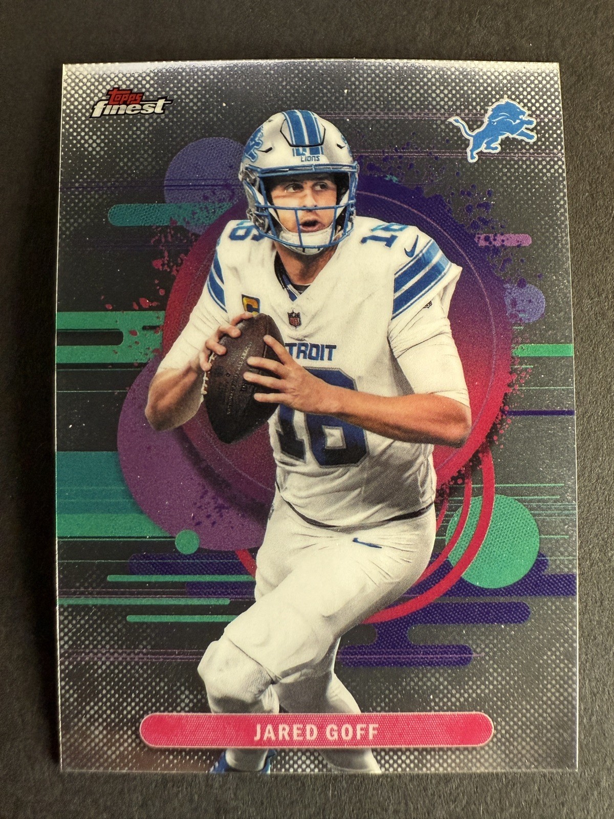 Jared Goff 2025 Topps Finest Uncommon #131 Detroit Lions