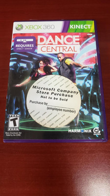 Dance Central Xbox 360 Kinect   Microsoft Company Store Copy RARE