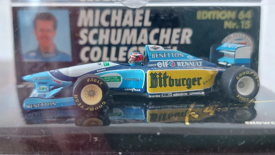 Michael Schumacher Collection Edition 64 Nr. 1, 13 + 15 Benetton Ford +Renault - Bild 4 von 4