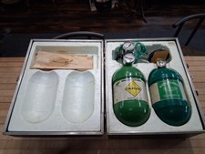 MADA Medical Portable Oxygen Kit Dual Cylinder Regulator Case Not For MedicalUse