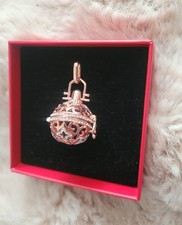 Engelsrufer Bola Klangkugel Aromatherapie Anhänger Aromaöl Kette Schmuck KETTE