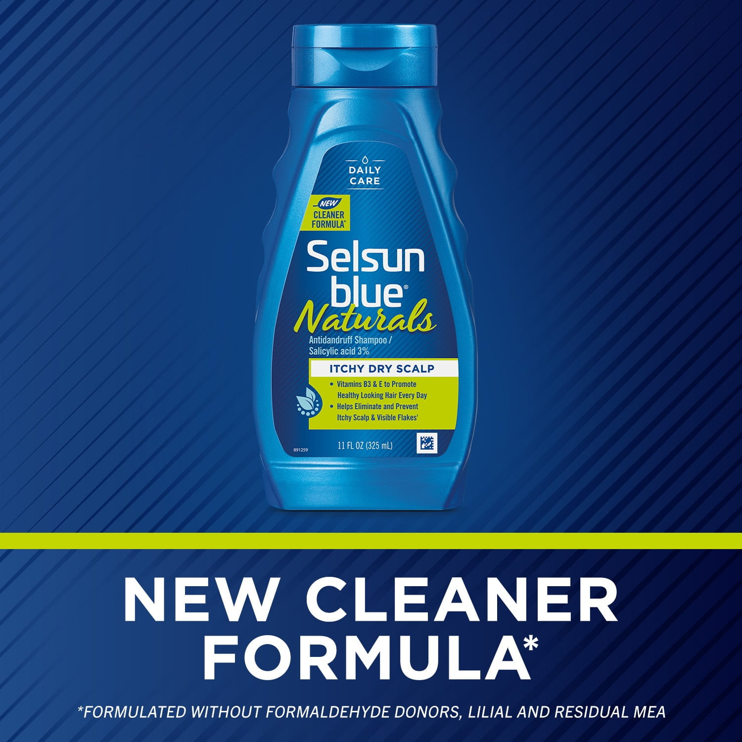 Selsun Blue Naturals Itchy Dry Scalp Antidandruff Shampoo, 11 fl. oz.