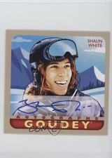 2025 Upper Deck Goodwin Champions Goudey Auto Shaun White #GA-SW Auto 12a0