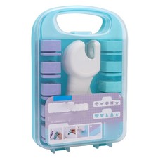 Embossing Punch Kit, Scrapbooking Paper Punchers with 10 Interchangeable Head...