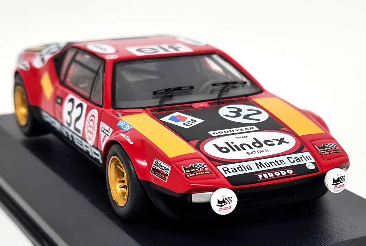 Atlas 1/43 De Tomaso Pantera Le Mans 24H 1972 #32 Diecast Scale Model Car