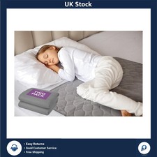 Soft Potty Training Bed Pads Waterproof Washable Grippy Mat 70 x 85cm 2-Pack