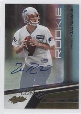2010 Absolute Memorabilia Rookie Spectrum Gold Signatures Zac Robinson Auto 0b2