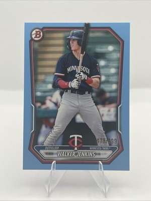 2026 Bowman Walker Jenkins Sky Blue /499 Minnesota Twins Top Prospect #BP-98