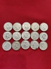 New ListingSilver Kennedy Half Dollar Lot Of 15.     Free Shipping