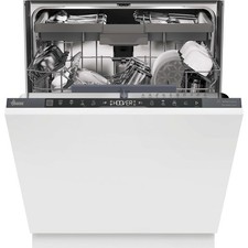 Image of Hoover HI 6A2S3PSTA-80 H-DISH 700 Full Size Dishwasher Silver A Rated