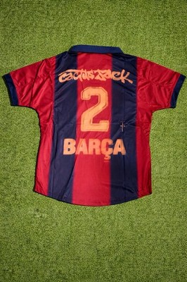 Nike FC Barcelona Cactus Jack Jersey #2 Barca Travis Scott Style